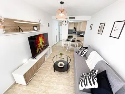 Zona de estar de Black Style Apartment