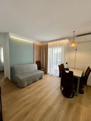 Cama o camas de una habitación en Encantador apartamento en Lloret de Mar