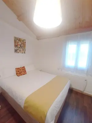Cama o camas de una habitación en CAN VICENS