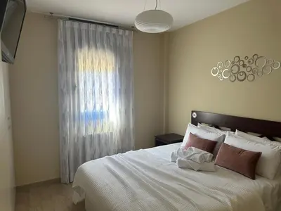 Cama o camas de una habitación en Casa San Gabriel