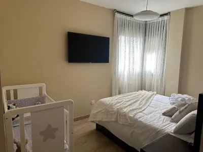 Cama o camas de una habitación en Casa San Gabriel