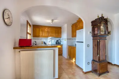 Una cocina o zona de cocina en Villa Torre Gavarres