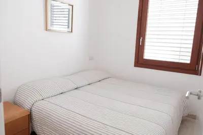 Cama o camas de una habitación en Exclusive Beachfront Haven in Costa Brava