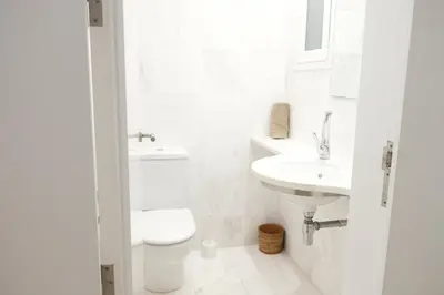 Un baño de Exclusive Beachfront Haven in Costa Brava