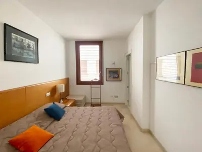 Cama o camas de una habitación en Exclusive Beachfront Haven in Costa Brava