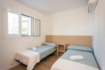 Cama o camas de una habitación en PortBo