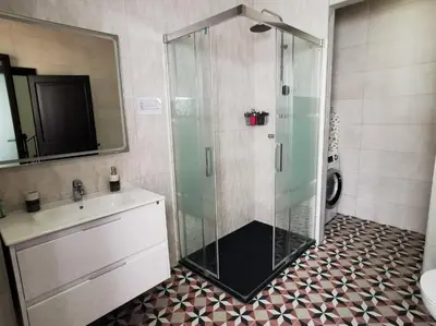 Un baño de La Llar de la Kim, ideal familias