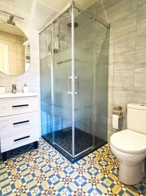 Un baño de La Llar de la Kim, ideal familias