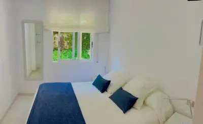 Cama o camas de una habitación en Kai Duplex Cala Maset 1a Linea Playa S'Agaro parking privado