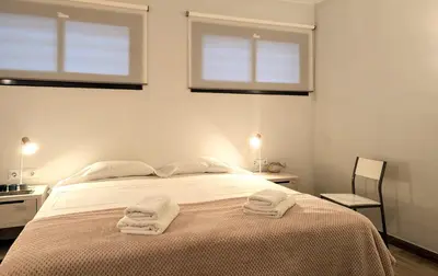 Cama o camas de una habitación en Apartamento En el Port d'Aro by Host&Joy