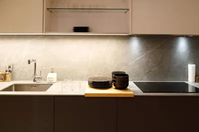Una cocina o zona de cocina en Bonastruc by Bon Dia Residences