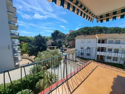 Un balcón o terraza de Apartament Empordanet