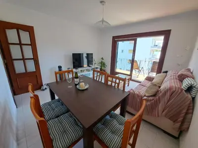 Zona de estar de Apartament Empordanet