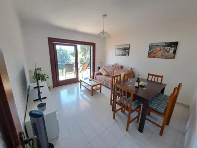 Zona de estar de Apartament Empordanet