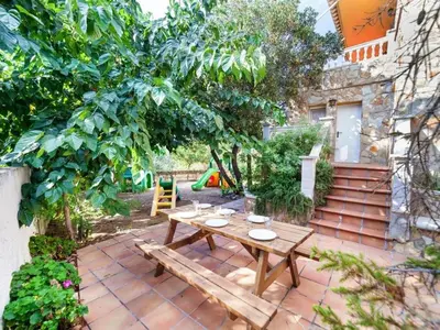 Jardín al aire libre en Mar i Muntanya