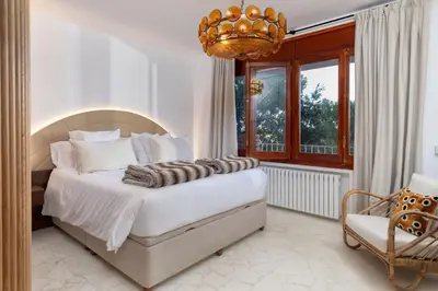 Cama o camas de una habitación en Apartamento de diseño MAREA ALTA