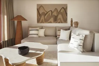 Zona de estar de Apartamento de diseño MAREA ALTA