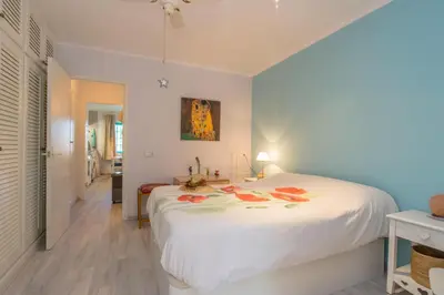 Cama o camas de una habitación en SR-46 BEGUR SA RIERA 2 PaX