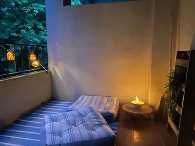 Cama o camas de una habitación en SR-46 BEGUR SA RIERA 2 PaX