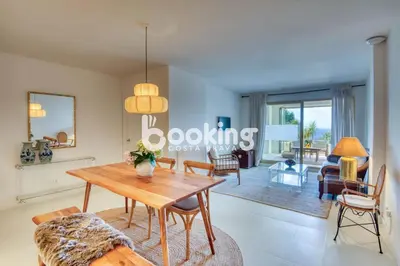 Zona de estar de Apartamento con vistas al mar en S'agaró