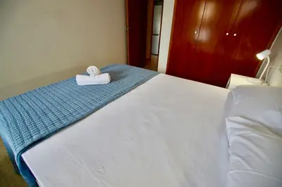 Cama o camas de una habitación en V&V LLORET- Apartamento Nalu