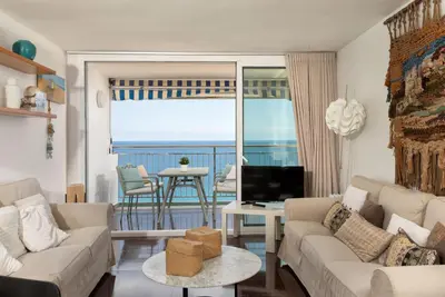 Zona de estar de Flateli PDA Duplex