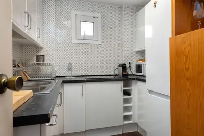 Una cocina o zona de cocina en Flateli PDA Duplex