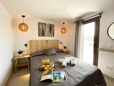 Cama o camas de una habitación en Mirador 34 - ref 218