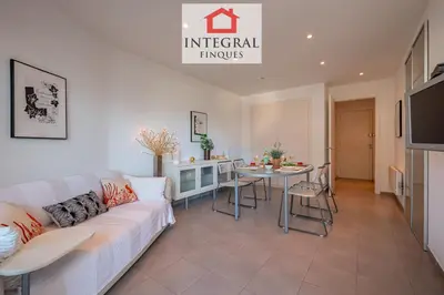 Una televisión o centro de entretenimiento en La Proa - Apartament La Fosca