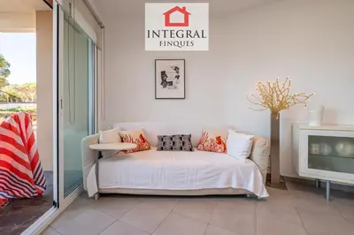 Cama o camas de una habitación en La Proa - Apartament La Fosca
