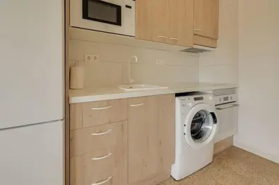 Una cocina o zona de cocina en Apartamentos Mediterrani