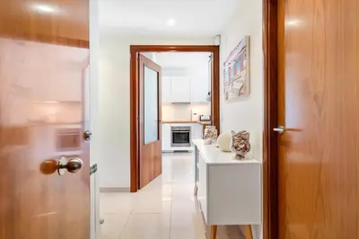 Una cocina o zona de cocina en WELCS APARTAMENTO 155 PDA con piscina