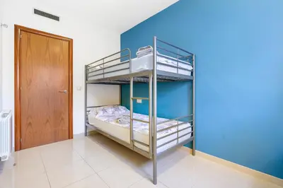 Cama o camas de una habitación en WELCS APARTAMENTO 155 PDA con piscina