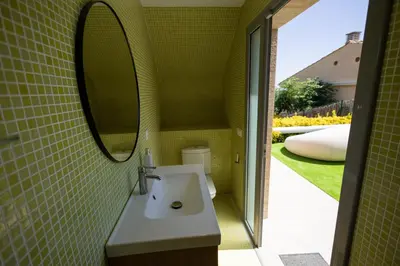 Un baño de Villa Aya Barca