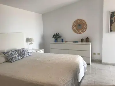 Cama o camas de una habitación en Les Camelias 2B