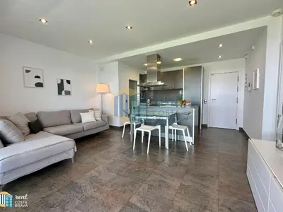 Una cocina o zona de cocina en Apartamento Nereides en Platja d'Aro