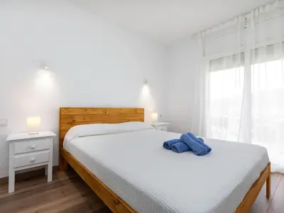 Cama o camas de una habitación en Apartment Albatros by Interhome