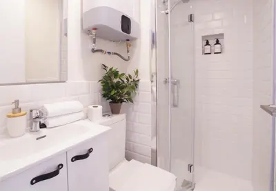Un baño de Apple Beach Studio by BHomesCostaBrava