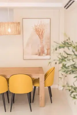 Zona de estar de Casa para 8 personas con jardin