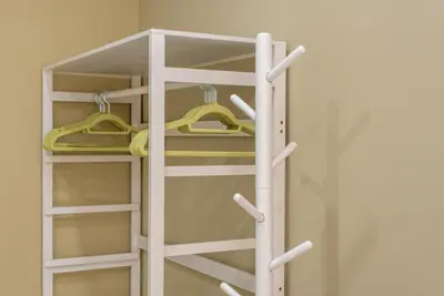 Litera o literas de una habitación en Casa para 8 personas con jardin