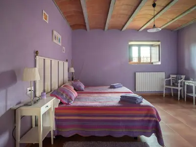 Cama o camas de una habitación en Ideal vacation home for families with children