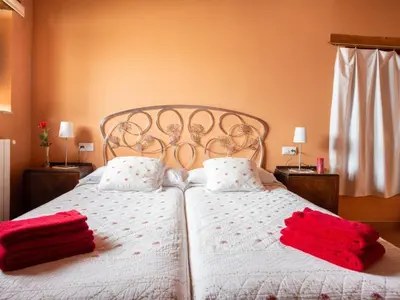 Cama o camas de una habitación en Ideal vacation home for families with children