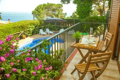 Piscina en o cerca de CL12 Magnificent villa with beautiful sea views