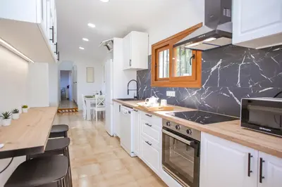 Una cocina o zona de cocina en CL12 Magnificent villa with beautiful sea views