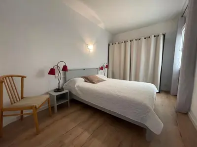 Cama o camas de una habitación en RECONNECTAR Blanes El Molí