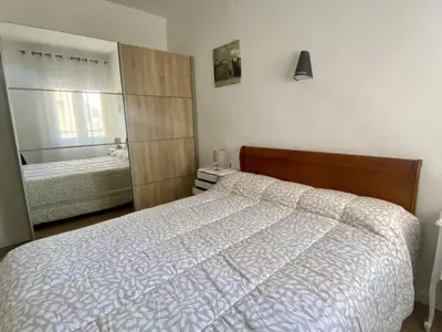 Cama o camas de una habitación en RECONNECTAR Blanes El Molí