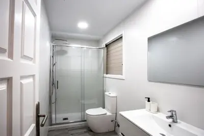 Un baño de Blanes Beach front Apartment