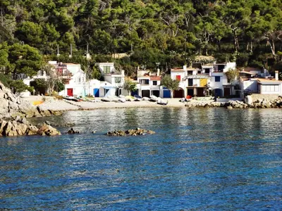 Paisaje cerca de este camping