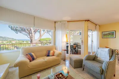 Zona de estar de Apartamento de ensueño Calella