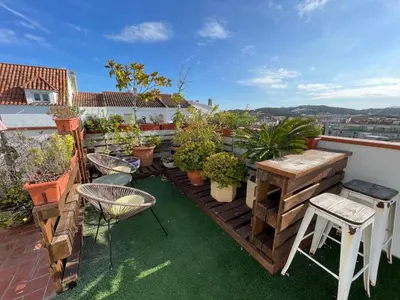 Un balcón o terraza de Sunset View Penthouse Unforgettable Getaway New in Lloret-de-Mar
